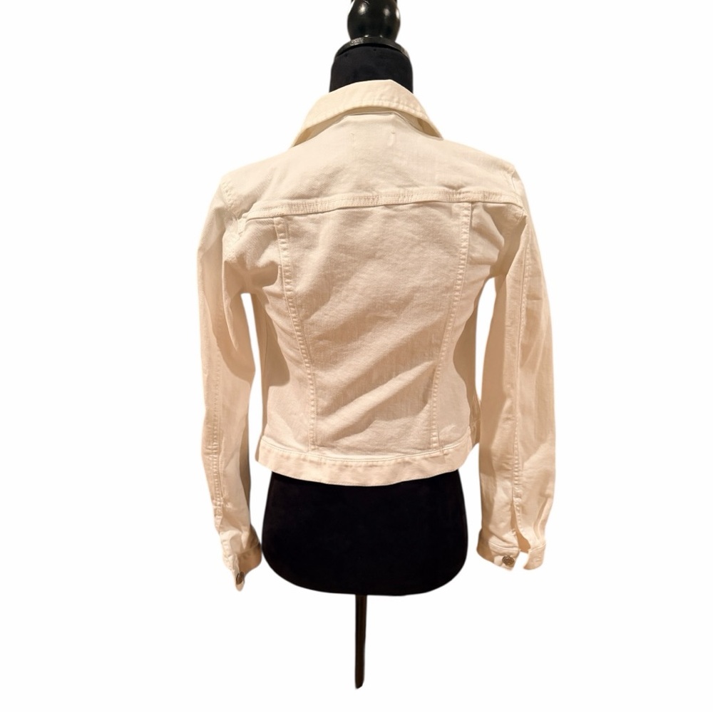 LOFT White Jean Jacket - Picture 2 of 7